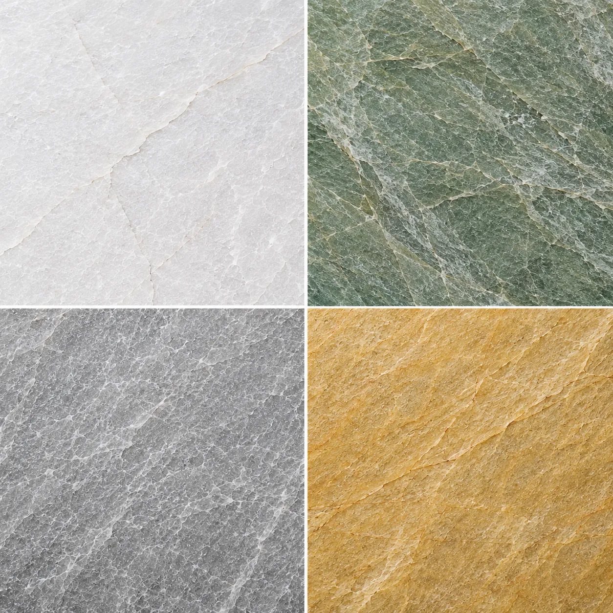 2-1 Indian Quartzite White, Green, Grey, Yellow varieties_5_11zon Image description