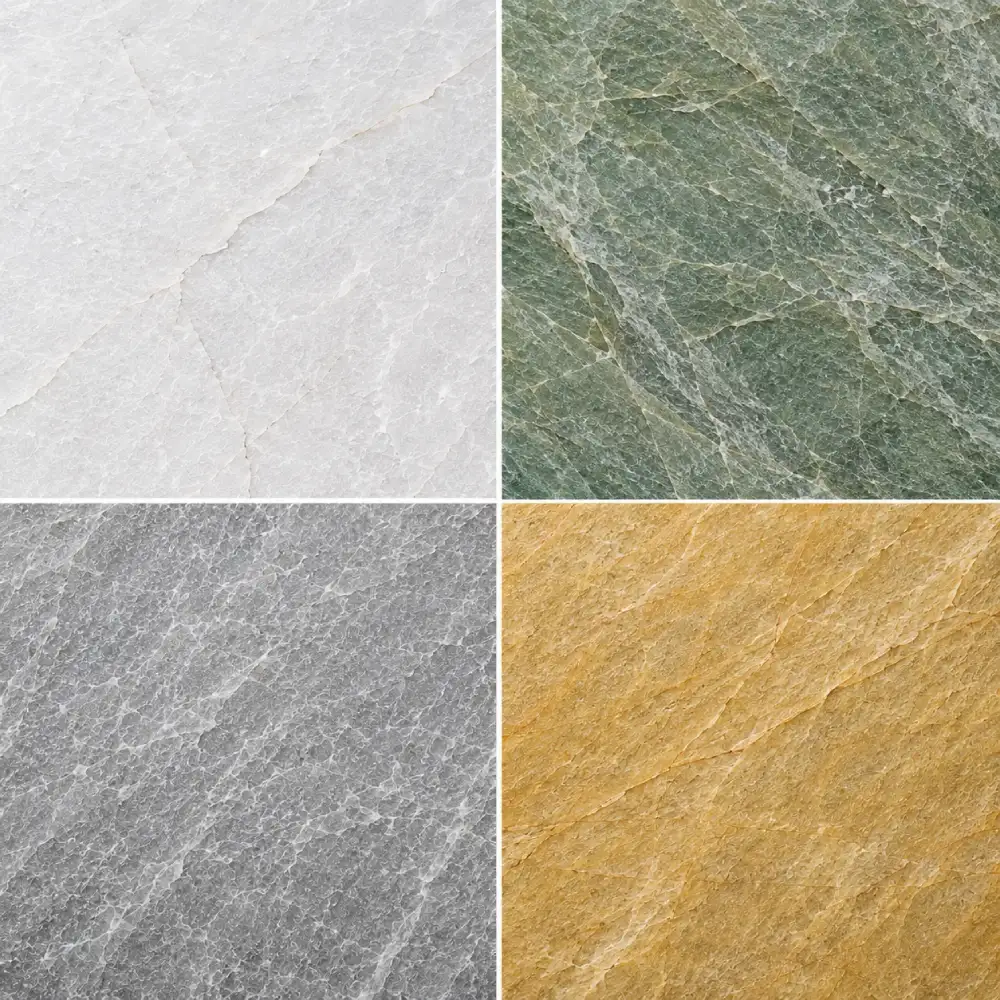 2-1-Indian-Quartzite-White-Green-Grey-Yellow-varietes Image description