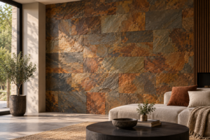 Earthy Modern Living Room Retreat